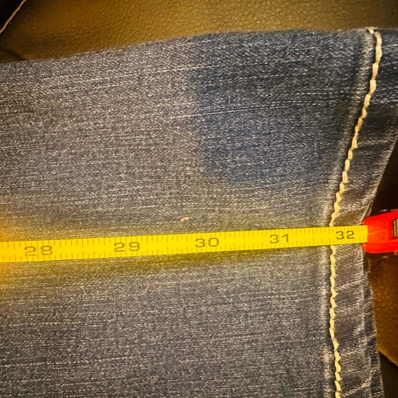 Wallflower Y2K Light Blue Bootcut /Flare Jeans Size 5 Long - Picture 8 of 9